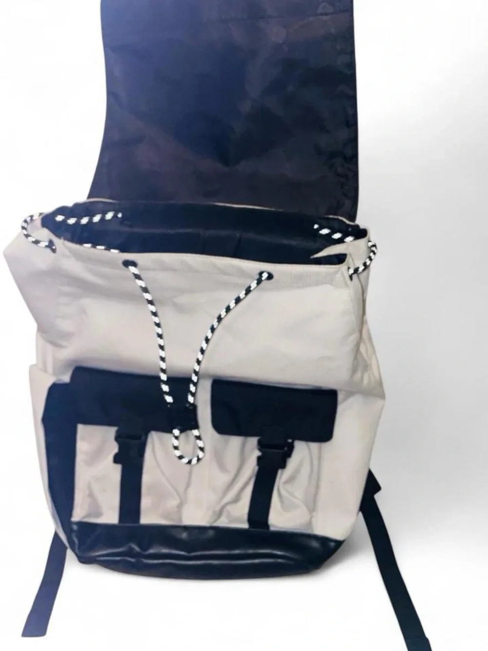 Paperclip Jojo Diaper Bag Backpack Mushroom Beige Eco Friendly